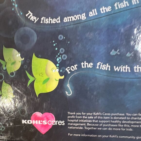 The Fish With The Deep Sea Smile Kohl’s Cares with Stuffed Fish - Picture 5 of 6